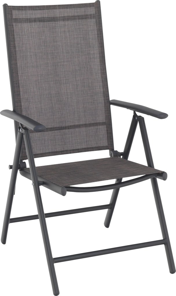 XXXLutz ZÁHRADNÉ SKLADACIE KRESLO, kov, textil Xora - Záhradné stoličky - 002672021402