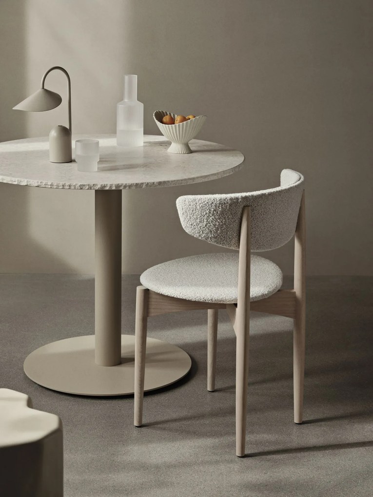 ferm Living Misa na ovocie Fountain kamenina bílá 19 x 13 cm