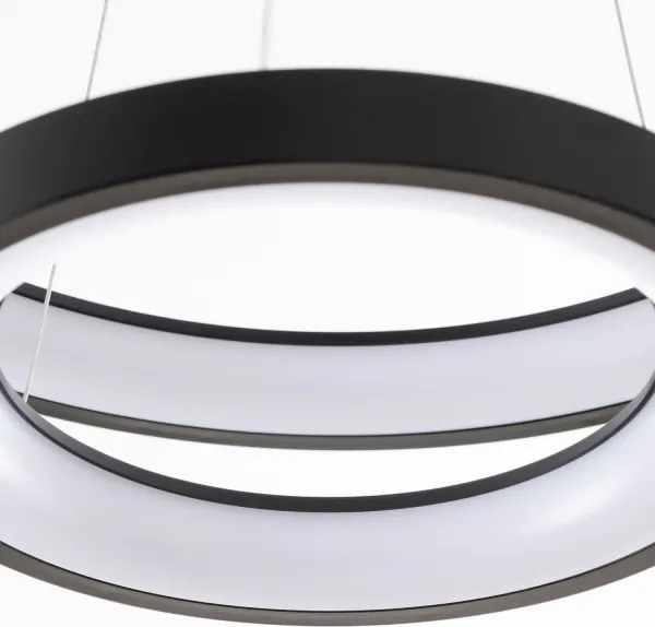 Brilagi - LED stmievateľný luster na lankách FALCON SLIM LED/68W/230V pr. 50 cm čierna +DO