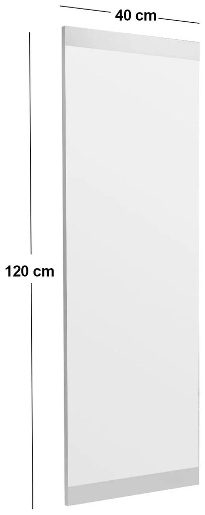 Zrkadlo Azuz (biela) . Vlastná spoľahlivá doprava až k Vám domov. 1101405