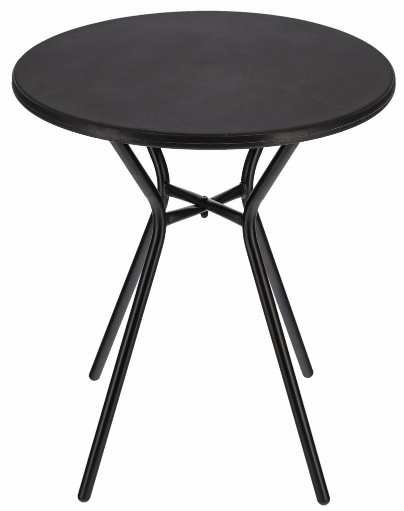 Dekorstudio Balkónové sedenie CORNIDO sivé - 2x stolička + 1x stôl