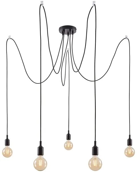 Paulmann 50389 - Luster na lanku NEORDIC 5xE27/20W/230V pavúk