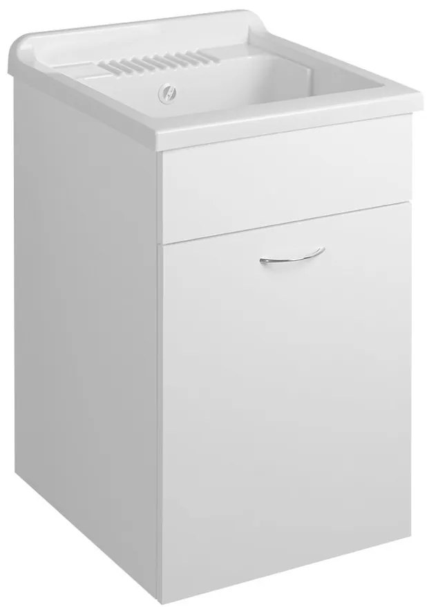 Aqualine Aqualine, Plastová výlevka se skříňkou 45x50 cm, včetně sifonu, PI4550-01