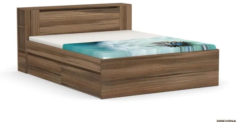 Drevona, posteľ, REA AMY 160, graphite