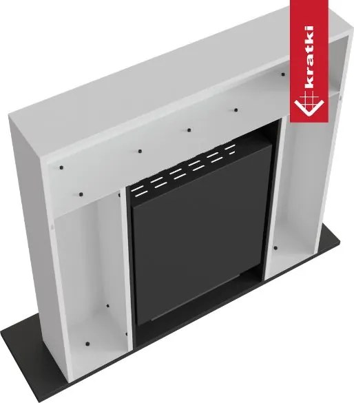 Voľne stojaci biokrb Whiskey 2 White