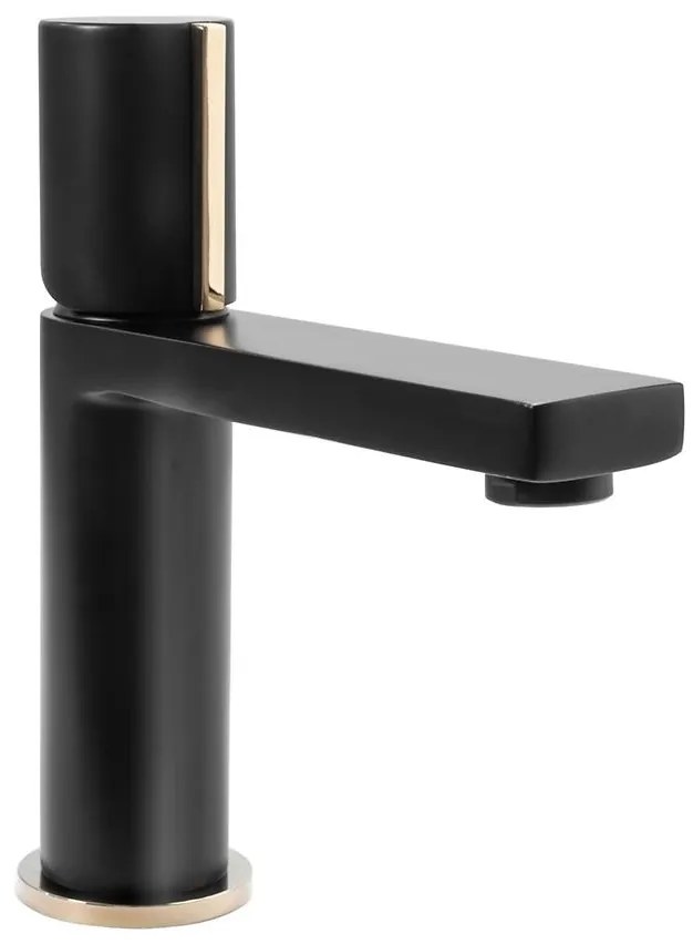 Umývadlová batéria Rea Icon čierna-zlatá