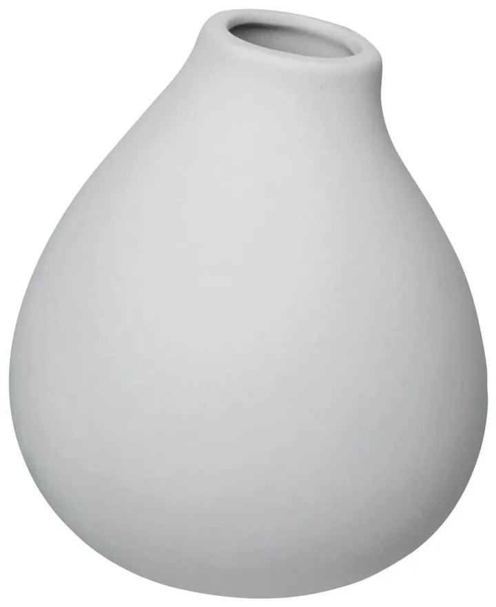Svetlosivé porcelánové súprava váz 3 ks (výška 9 cm) Nona – Blomus
