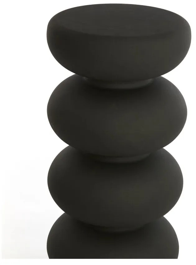 Kovový okrúhly odkladací stolík ø 35 cm Kobodo – Light & Living