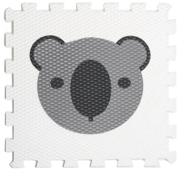 Penová puzzle podložka Koala barva: šedá