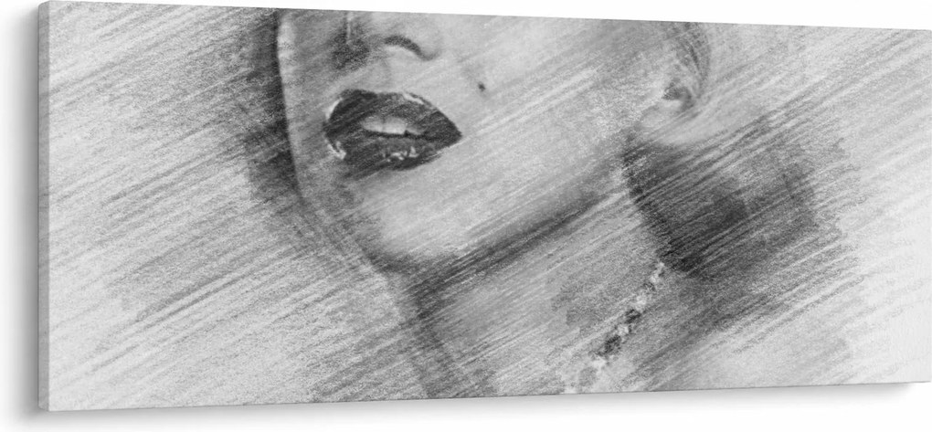 Obraz - Portrén Merilyn Monroe (120x50 cm)