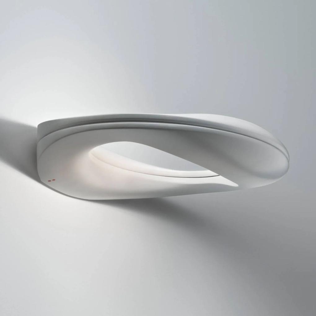 Fabbian Enck nástenné LED svietidlo biele