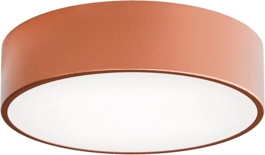 Stropné svietidlo CLEO so senzorom 2xE27/24W/230V, priemer 30 cm, medené