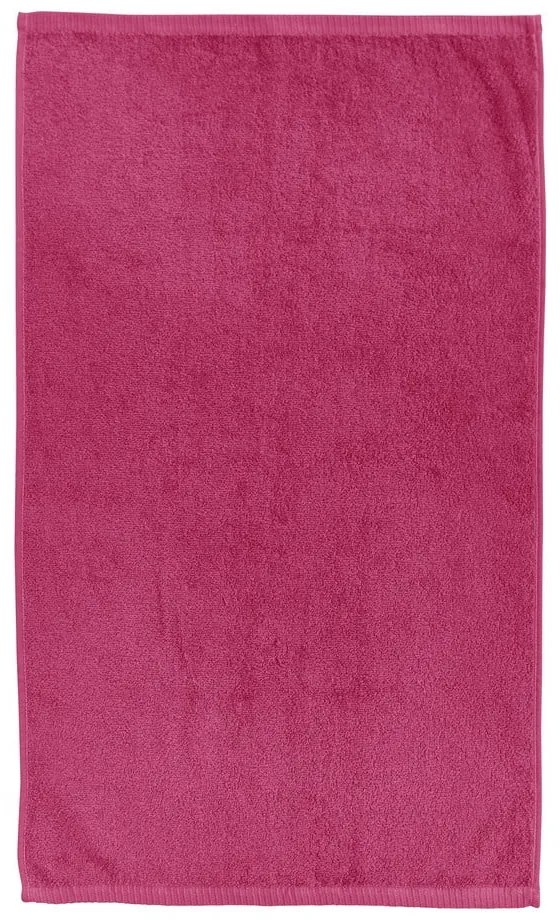 Tmavoružová rýchloschnúca/froté bavlnená osuška 90x140 cm Quick Dry – Catherine Lansfield