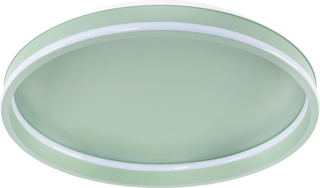 Toolight Toolight, LED stropné svietidlo 40cm, 4000 lm, 22W, 4000K, APP1463, zelená, OSW-08641