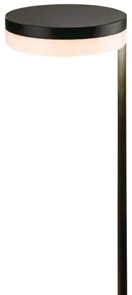 LED Vonkajšia solárna lampa LED/2W/3,7V 3000K IP54 2000 mAh čierna