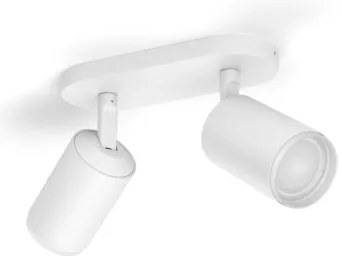 Philips - LED RGBW Stmievateľné bodové svietidlo Hue FUGATO 2xGU10/4,2W/230V biela