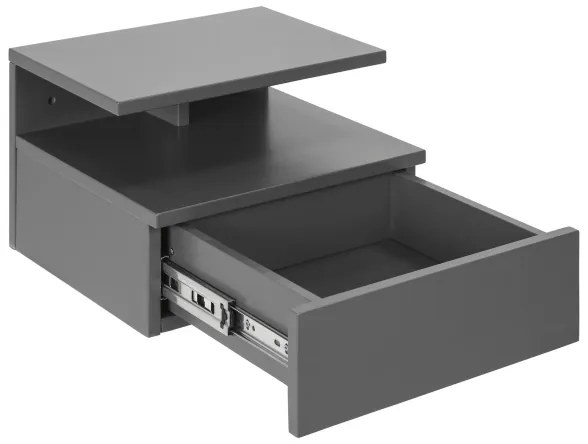 Nočný stolík AVA šedá