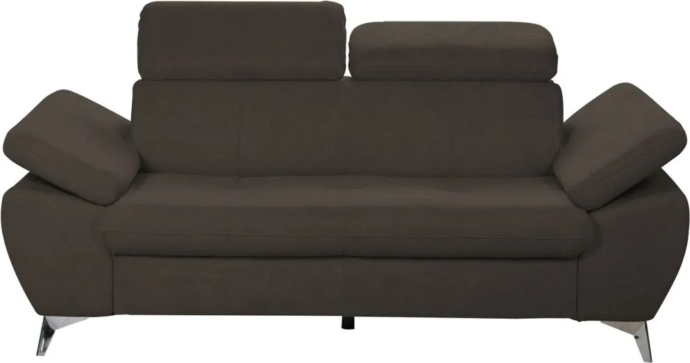 Dvojsedák Gisele, tmavo hnedá espresso látka