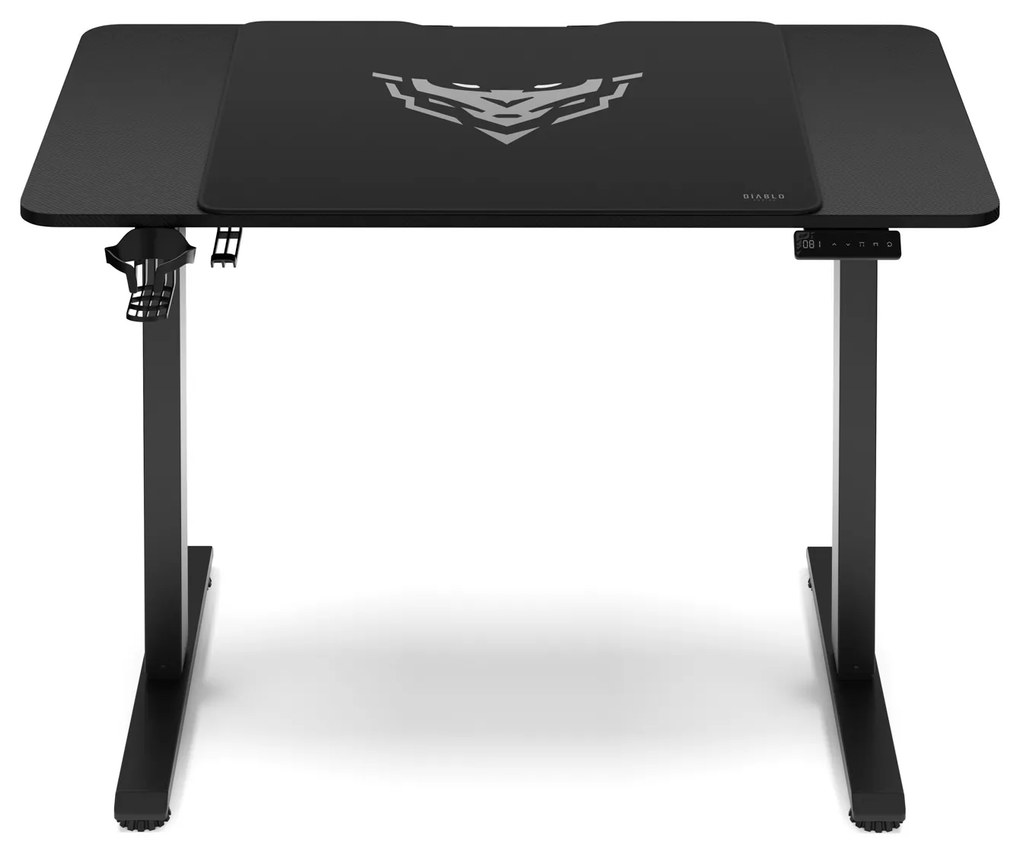 Výškovo nastaviteľný stôl Diablo X-Tensio 1100 čierny