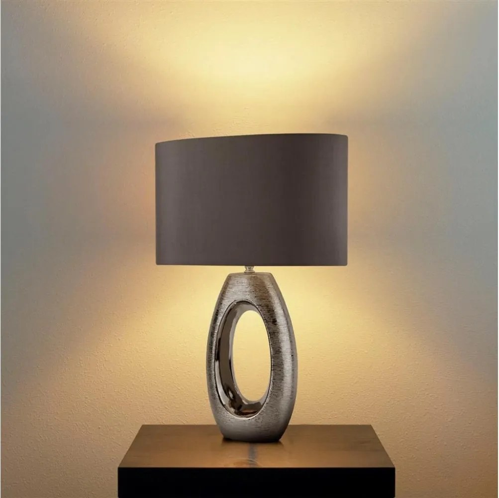 Searchlight EU1213CC - Stolná lampa ARTISAN 1xE27/60W/230V