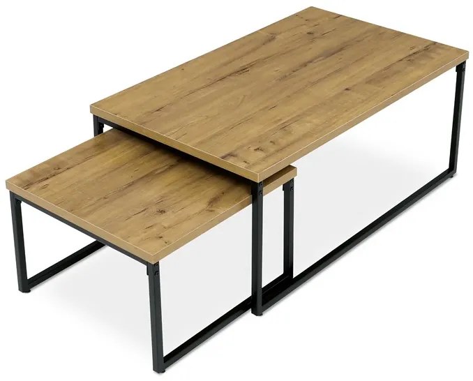 Autronic BONTEC Konferenčný stolík 100x60cm, mdf, dub, CT-619 OAK Farba: Prírodné