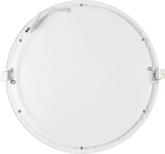 BERGE LED panel kruhový - 300x300x17mm vstavaný - 24W - 230V - 1900Lm - teplá biela