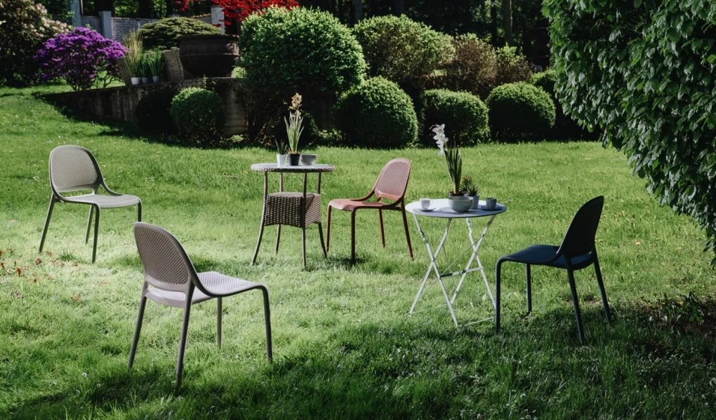 Jedálenská stolička Melinda, machovo zelená