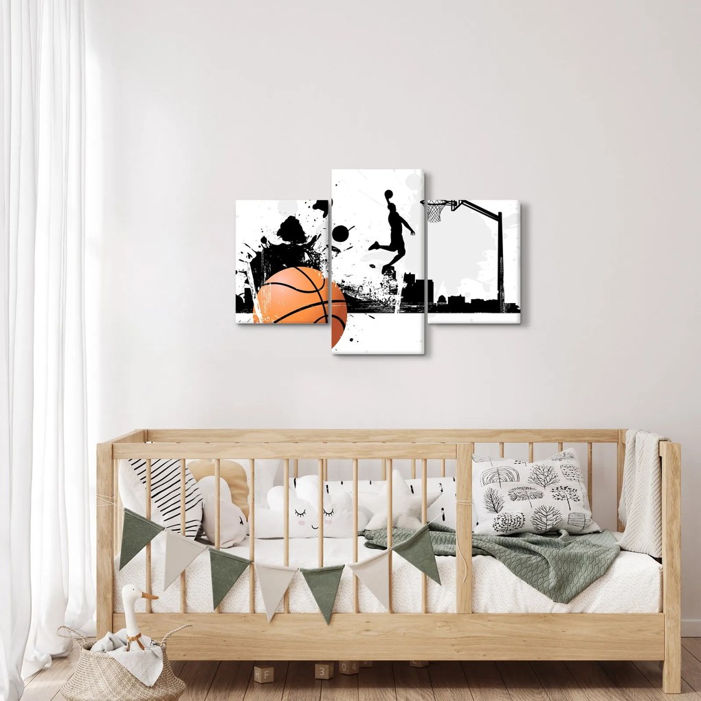 Obraz - Hráč basketbalu (90x60 cm)