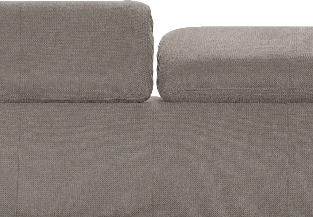 Dvojsedák Gisele, béžová taupe látka