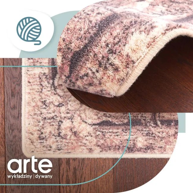 Koberec Agnella Isfahan Tanit pieskový