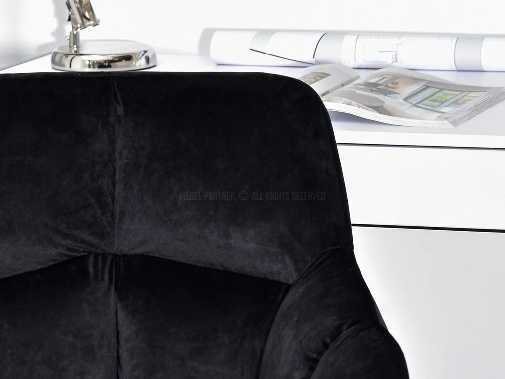 Kreslo Island (čierna + chrómová). Akcia -19%. Vlastná spoľahlivá doprava až k Vám domov. 1110077