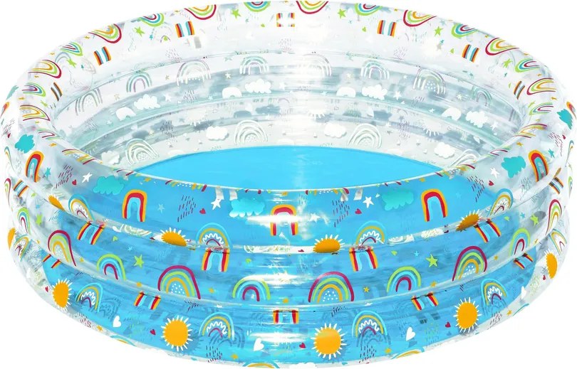 LEAN Detský nafukovací bazén Ovocie 150x53 cm