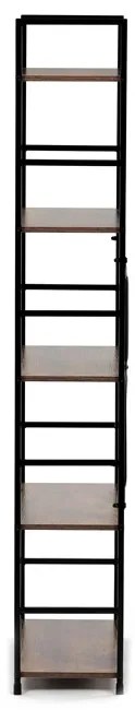 BONTEC Regál, mdf, hnedá, GD-225 OAK Farba: Prírodné