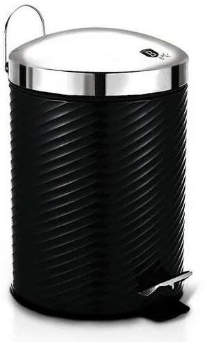 Berlinger Haus Kôš odpadkový nerez Royal Black Collection, 12 l