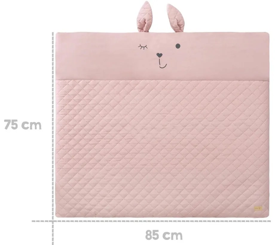 Ružová detská hracia podložka Roba style – Roba