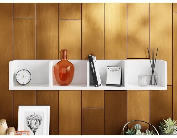 Nástenná polica LOTIKO 17x95 cm biela