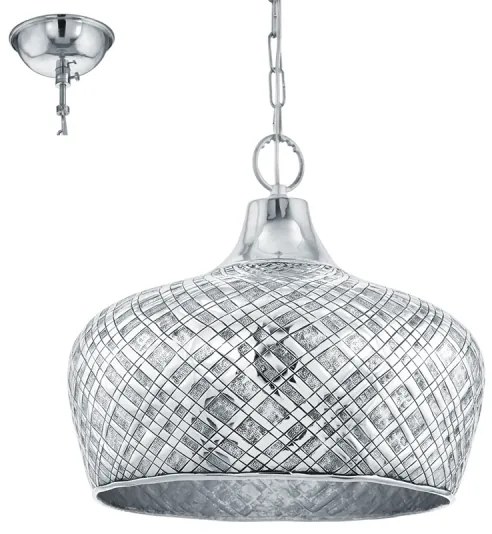 Eglo 49676 - Závesné svietidlo SALTASH 1xE27/60W