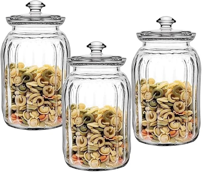 Zeller Present Sklenená dóza, veľký objem 3,8 l NOSTALGIA