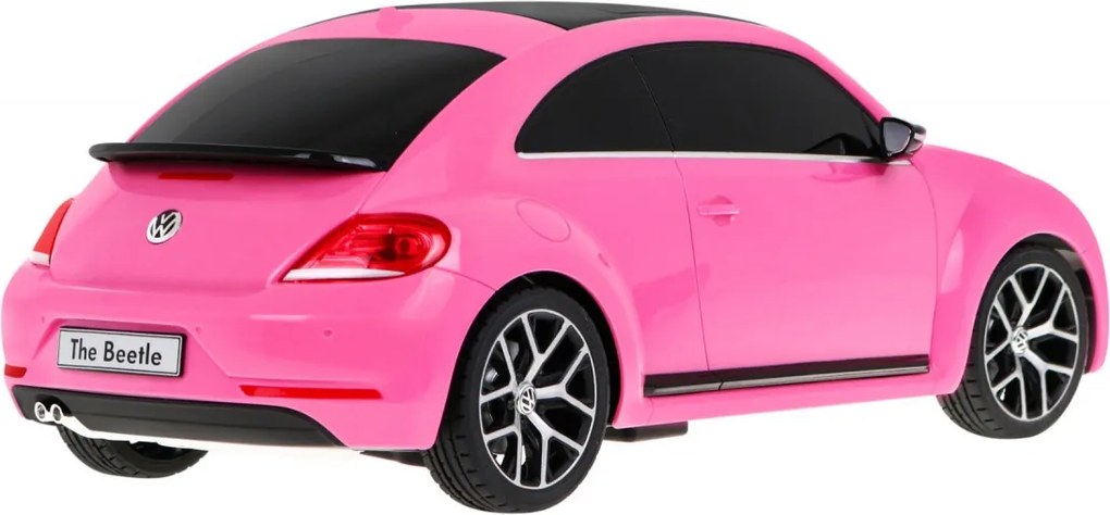 Volkswagen Beetle ružový RASTAR 1:14 RC auto na diaľkové ovládanie