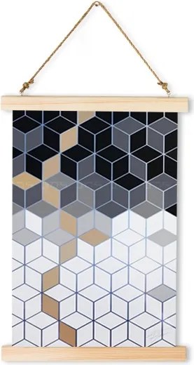 Závesné plátno na stenu Liquid / Dan Johannson