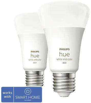 LED žiarovka Philips HUE 8719514328365 White a Color Ambiance A60 E27 / 6,5 W ( 60 W ) 800 lm 2000-6500 K 2 ks