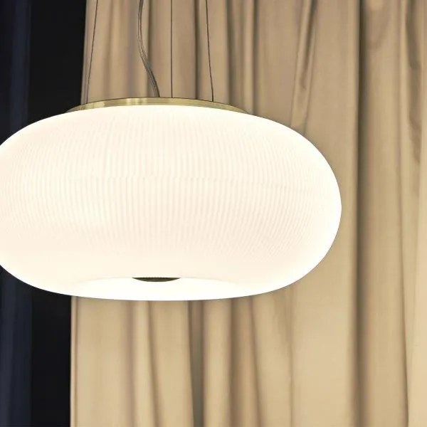 Závesné svietidlo Ideal lux 214481 ARIZONA SP5 5xGX53 15W saténová mosadz
