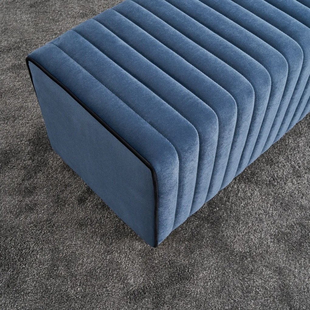 Stolička Mabel Pouf Blue