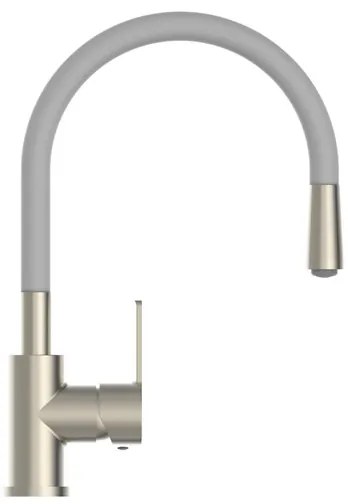 Eisl Kuchynská batéria Flexo, s funkciou Cold-Start (ušľachtilá oceľ/sivá) (100335792)