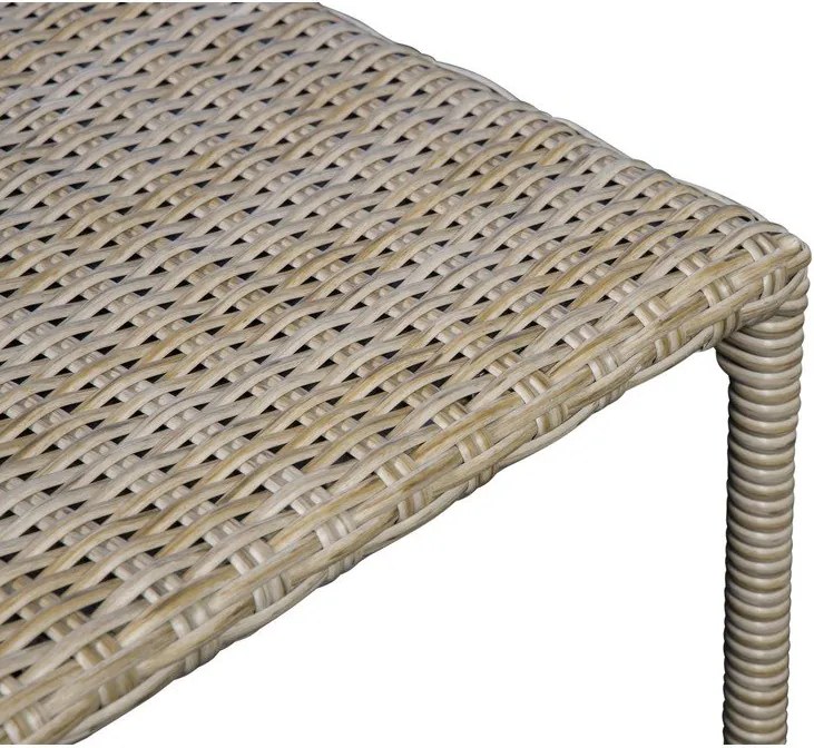 Záhradná lounge súprava pre 2 v béžovej a svetlohnedej farbe Modular – Unique Furniture