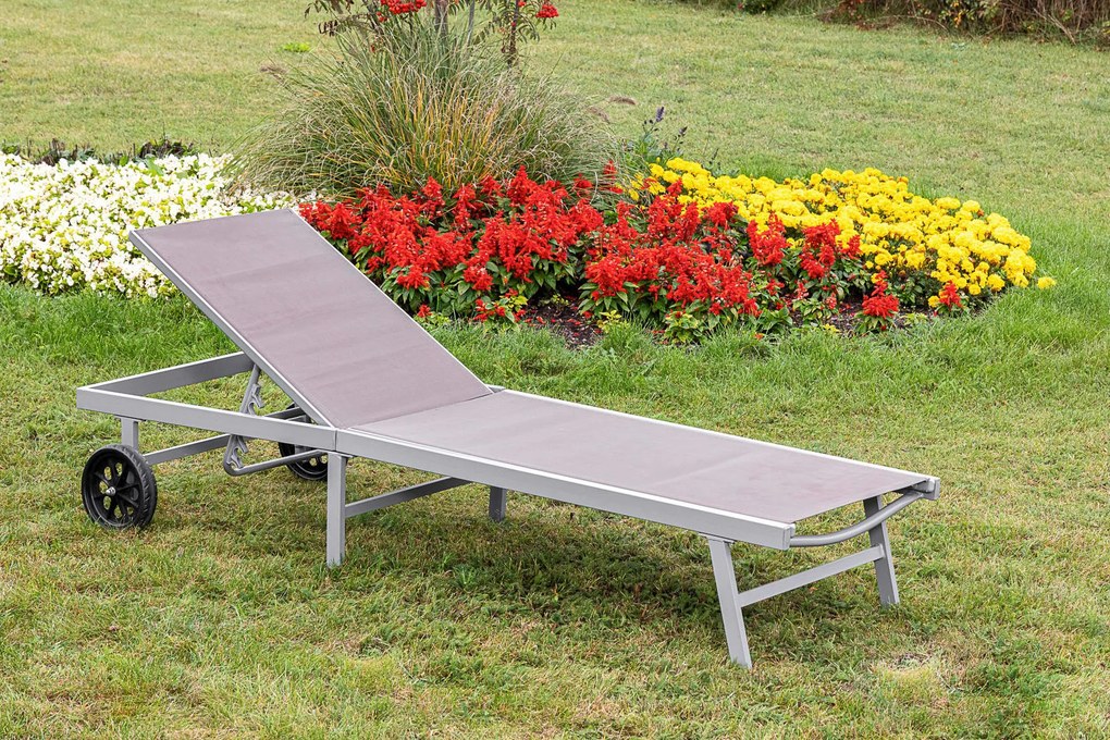 XXXLutz ZÁHRADNÉ LEŽADLO kov, plast Gardenson - Online Only záhrada - 001442016002