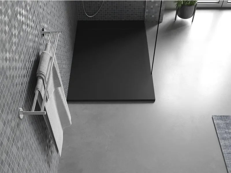 Mexen Otto obdĺžnikový sprchový kút SMC 100 x 90 cm, čierny - 4N709010