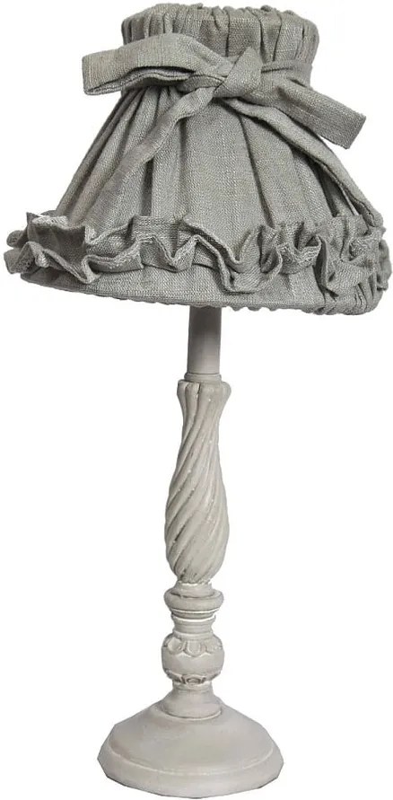 Stolová lampa Antic Line Romance Grey, 42 cm
