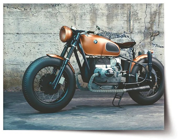 Sablio Plagát Motorka - 60x40 cm