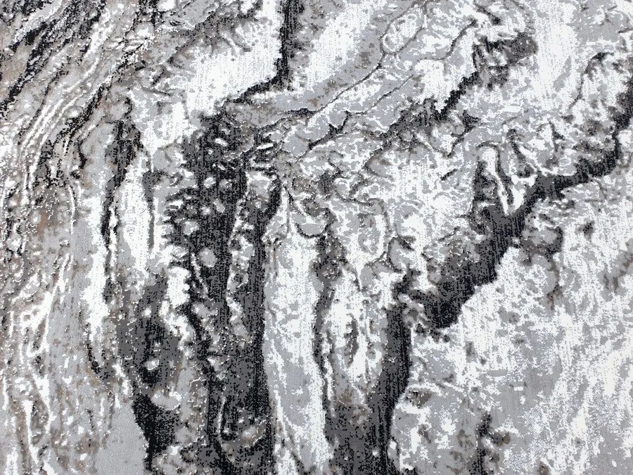 DC Koberec Exclusive 100 sivá čierna Rozmer: 120×170 cm